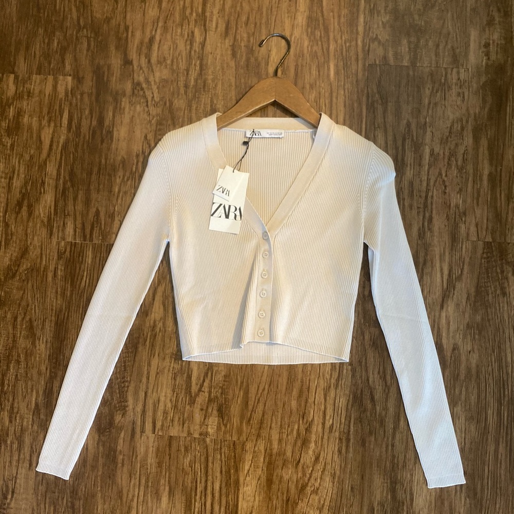 Zara Cropped Cardigan